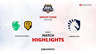 Falcons AP Bren vs Team Liquid PH HIGHLIGHTS MPL PH S14 | TLPH VS FCAP ESPORTSTV