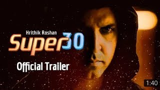 Super 30 Official Trailer 2018 (Hindi)  Hindi Movie