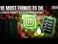 10 Things to Do Right After Installing Linux Mint 22.3 Cinnamon Zena (2026 Guide)