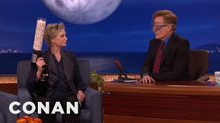 Jane Lynch Plays "Popped Quiz" With Conan & Andy Richter | CONAN on TBS