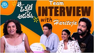 A Okkati Adakku Team Interview With Actress Hari Teja || Allari Naresh , Faria , Vennela Kishore