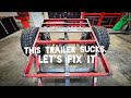 Budget Harbor Freight Off-Road Trailer Build. Making An Overland Trailer On The Cheap.