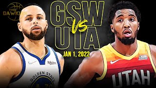 Golden State Warriors vs Utah Jazz Full Game Highlights | Jan 1, 2022 | FreeDawkins