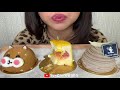 asmr 慕斯蛋糕｜mousse cakes｜no talking eating sounds｜yunchen asmr