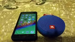 How to pair JBL Clip 2 bluetooth speaker to Iphone 8