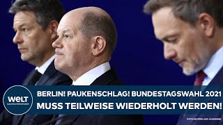BERLIN: Paukenschlag! Bundestagswahl 2021 muss wegen Pannen teilweise wiederholt werden
