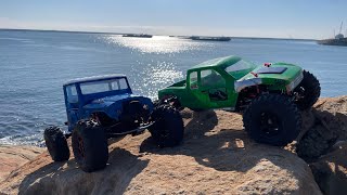 RC CAR Rock Clawling. Axial SCX10 PRO, Axial XR10, LCG Clawer. #axial #scx10pro #lcg #rockclimb