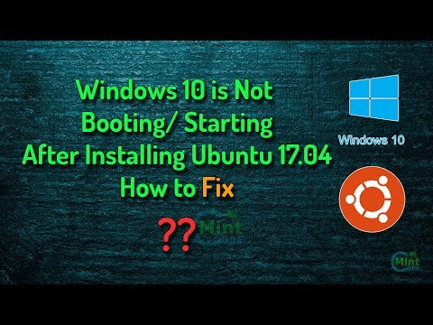 SOLVED: Windows not booting after installing Ubuntu SOLVED: Windows not booting after installing Ubuntu