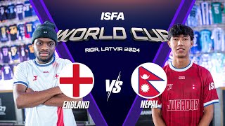 England v Nepal (Group C) | ISFA World Cup 2024 - Street Football 3v3