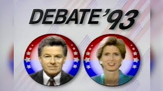 Florio vs. Whitman:1993 Gubernatorial Debate #2 (1993)