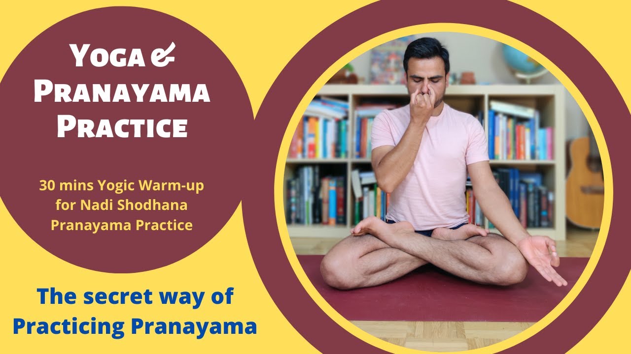 Yoga Pranayama Practice - Short Simple & Effective - YouTube