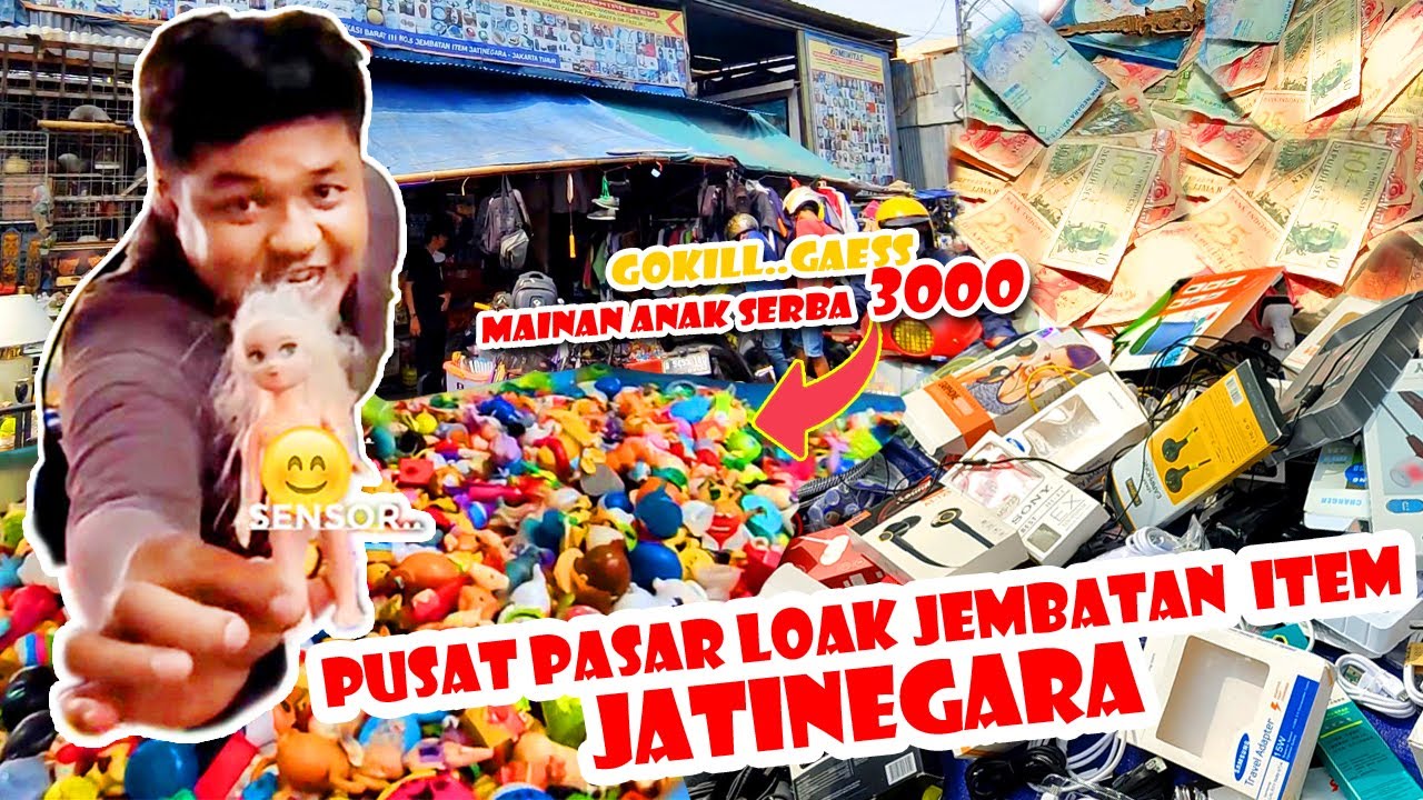 THRIFT PASAR LOAK JEMBATAN ITEM, GOKIL MAINAN ANAK SERBA Rp. 3000 ...