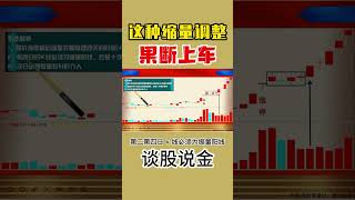 这种缩量调整，果断上车   #shorts   #技术分析教学   #成交量