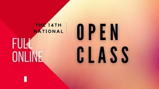 การเปิดชั้นเรียนระดับชาติ ครั้งที่ 14 :  The 14th National OPEN CLASS (FULL ONLINE)