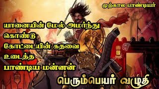 முற்கால பாண்டிய மன்னர்களின் கடைசி மன்னன்|பெரும்பெயர் வழுதி|எழுத்துப்பிழை