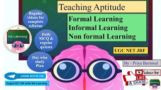 #part10  #welearning  FORMAL LEARNING | INFORMAL LEARNING | NON FORMAL LEARNING