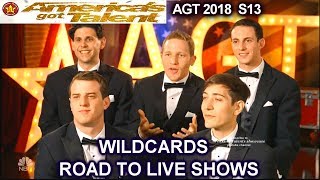 Human Fountains WILDCARD for LIVE SHOW ROAD TO LIVE SHOWS America's Got Talent 2018 AGT wild card