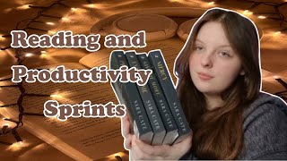 Reading and Productivity Sprints || 60/10 Pomodoro || 15th January