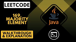 LeetCode 169. Majority Element (Java)