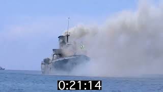 USS Mohawk Sinking Timer