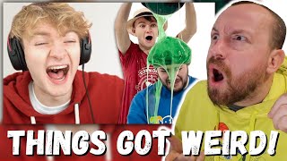 THINGS GOT WEIRD! TommyInnit If We Laugh, We Get Slimed... (REACTION!) Tom Simons