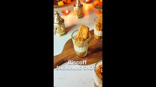 Biscoff Shrikhand Shots | Easy Recipe of Biscoff Shrikhand | Homemade Shrikhand | Balzano 500W