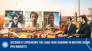 RTEU22 | Session 9 | Spreading the load: Risk sharing in mature solar PPA markets