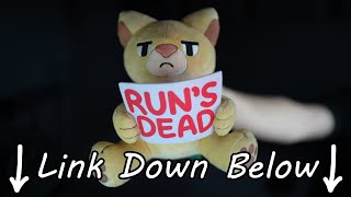 Available For A Limited TIme: Run's Dead Cougar Plushie