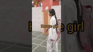 Self defense is very important for girls💯 plz watch till last #youtubeshorts #karate #viral #fight