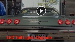 I put Sequential LED Tail Lights in my Impala