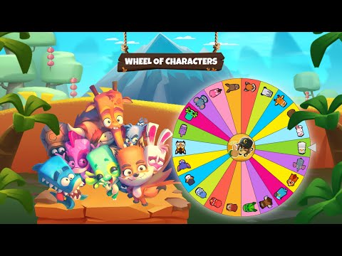 Random WHEEL Of CHARACTERS And ITEMS #9 | Zooba - YouTube