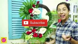 How to arrange altar flowers | Rose Flower 2 Layer|EP 251