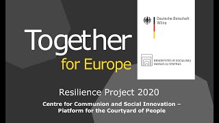 Resilience Project 2020. Centre for Communion and Social Innovation