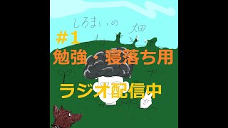 【勉強用】しろまいの雑談ラジオ#1【寝落ち】