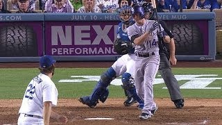 COL@LAD: Kershaw sets career high with 14th strikeout