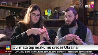 Jūrmalā top ierakumu sveces Ukrainai