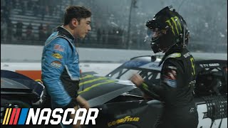 Alternate angle: Ty Gibbs Vs. Sam Mayer fight at Martinsville