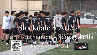 Stockdale v Arleta - Boys' Varsity Soccer - Dec. 27, 2024