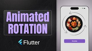 Animated Rotation widget | Flutter