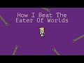 How I Beat The Eater Of Worlds In Terraria