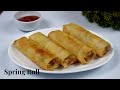 Chicken spring rolls / lumpia / popia recipe