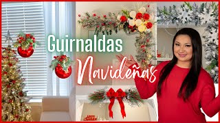 Guirnaldas NAVIDEÑAS para DECORAR tu HOGAR / Christmas Garland DIY