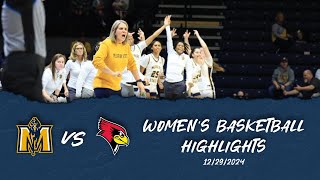 Murray State vs Illinois State Highlights 12-29-2024 | Racers Women's Basketball