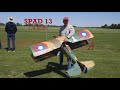 1/4 Scale SPAD 13 RC Airplane Project