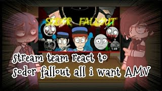 stream team react to sodor fallout all i want AMV|🚂thomas and friend| gacha club|sodor fallout