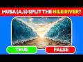 True Or False - Prophet Stories Edition | Islamic Quiz Ummah #islam