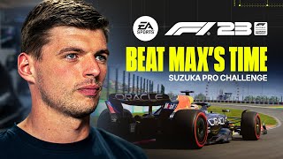 F1® 23 | Take on Max Verstappen’s Lap Time at Suzuka | Pro Challenge