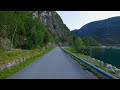 driving aurlandsfjellet fv5627 lærdal aurland norwegian roads 4k uhd