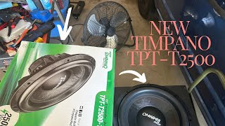 Reviewing Timpano TPT-T2500 Series 15's Subwoofers