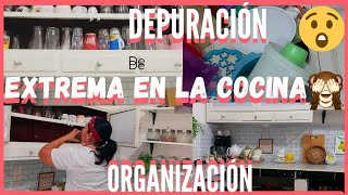 🔴DEPURANDO Y ORGANIZANDO  EN MI COCINA||DEPURACION EXTREMA EN LA COCINA🙈